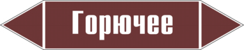 Маркировка трубопровода "горючее" (пленка, 716х148 мм) - Маркировка трубопроводов - Маркировки трубопроводов "ЖИДКОСТЬ" - ohrana.inoy.org